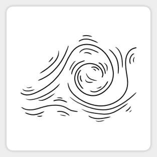 Waves from the ocean Magnet